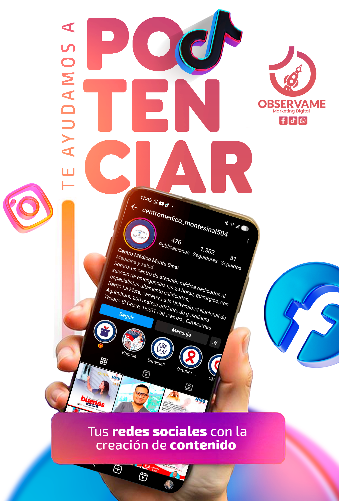 Pieza real sobre creación de contenido para redes sociales